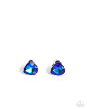 Load image into Gallery viewer, Earrings Sweetheart Stunner - Blue E3021