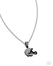 Load image into Gallery viewer, Necklaces Helmet Headline - Black Sports SF111