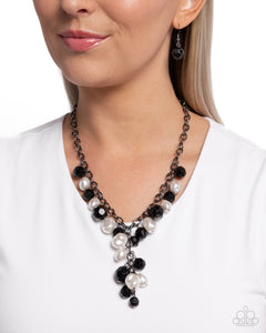 Necklaces Beehive Barrage - Black Pearl N2364