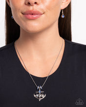 Load image into Gallery viewer, Necklaces Anchored Accent - Blue SU120
