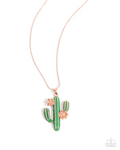 Load image into Gallery viewer, Necklaces Carefree Cactus - Copper N373