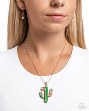 Load image into Gallery viewer, Necklaces Carefree Cactus - Copper N373