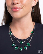 Load image into Gallery viewer, Necklaces Confident Cascade - Green