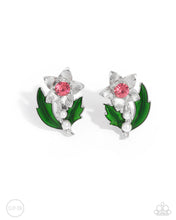 Load image into Gallery viewer, Earrings Gardening Guest - Pink CLIP ON