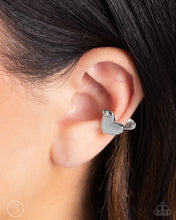 Load image into Gallery viewer, Earrings Valentines Vanity - White Earcuff VDAY E3034