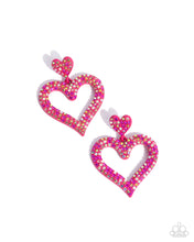 Load image into Gallery viewer, Earrings Dazzling Deed - Pink VDAY V217