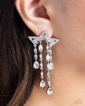Load image into Gallery viewer, Earrings Stellar Scale - White E445
