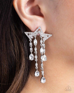 Earrings Stellar Scale - White E445