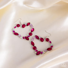 Load image into Gallery viewer, Earrings Heart Hierarchy - Pink VDAY V163