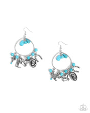 Load image into Gallery viewer, Earrings Western Whisper - Blue E018