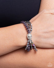 Load image into Gallery viewer, Bracelets Beaded Boundary - Silver B2327