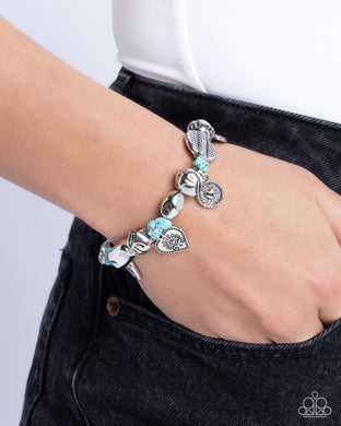 Bracelets Rustic Rampage - Blue