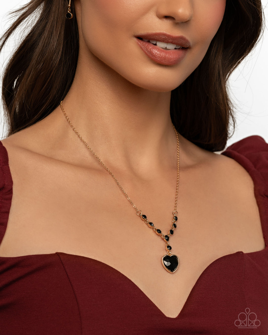 Necklaces Fresh Fondness - Black N2059