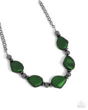 Load image into Gallery viewer, Necklaces Refulgent Reformation - Green N2450
