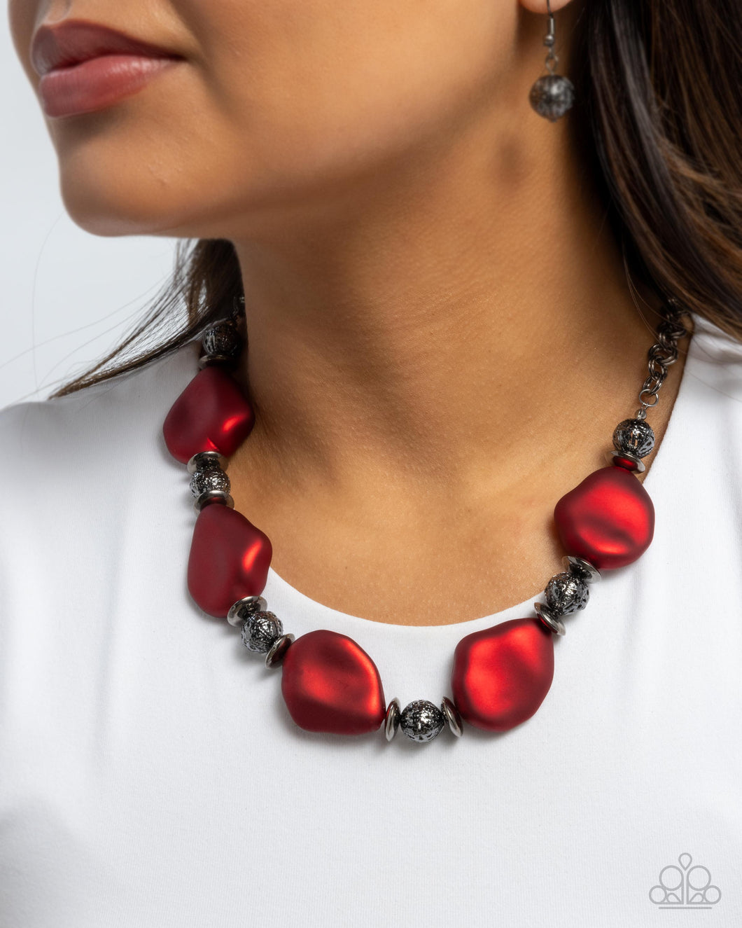 Necklaces Refulgent Reformation - Red N2450