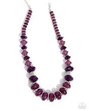 Load image into Gallery viewer, Necklaces Swift Shimmer - Purple N2243