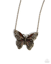 Load image into Gallery viewer, Necklaces Flawless Flight - Brass Butterfly N2453