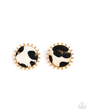 Load image into Gallery viewer, Earrings Cowhide Couture - Brown
