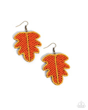Load image into Gallery viewer, Earrings The FROND Page - Orange Hallaween E502