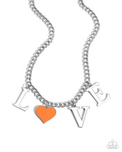 Load image into Gallery viewer, Necklaces Lovely Lineup - Orange VDAY V202