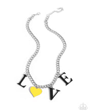 Load image into Gallery viewer, Necklaces Lovely Lineup - Yellow VDAY V202