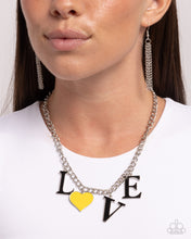 Load image into Gallery viewer, Necklaces Lovely Lineup - Yellow VDAY V202