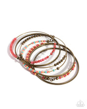 Load image into Gallery viewer, Bracelets Seed Bead Shimmer - Brass B2010