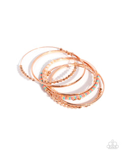 Bracelets Seed Bead Shimmer - Copper