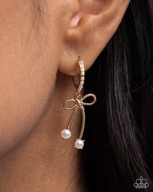 Earrings Charming Coquette - Gold MINI S149