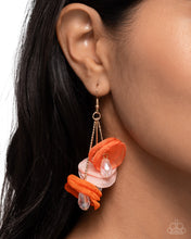Load image into Gallery viewer, Earrings Wonderland Welcome - Orange E2319