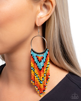 Earrings Waving the Banner - Multi