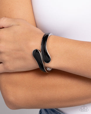 Bracelets Painted Puzzle - Black B2310