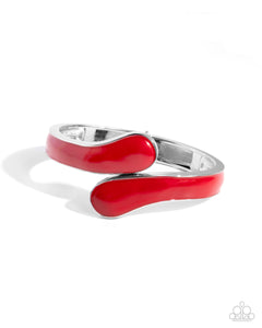 Bracelets Painted Puzzle - Red