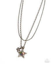 Load image into Gallery viewer, Necklaces Stackable Stars - Brass
