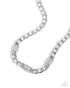 Necklaces Impressive Independence - White N2351