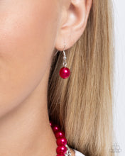 Load image into Gallery viewer, Necklaces Easy Elevation - Red VDAY Pearl N2447