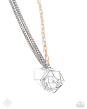Load image into Gallery viewer, Necklace Enclosed Edge - Multi N2274