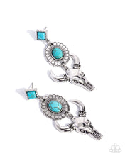 Load image into Gallery viewer, Earrings Western Week - Blue WS514