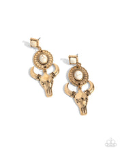 Load image into Gallery viewer, Earrings Western Week - Gold WS514