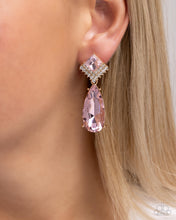 Load image into Gallery viewer, Earrings Diamond Life - Pink E332