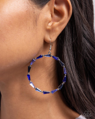Earrings Bounce Around - Blue