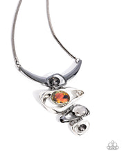 Load image into Gallery viewer, Necklaces Abundantly Abstract - Black N2150