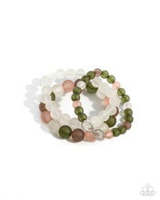 Load image into Gallery viewer, Bracelets Simplistic Stack - Green B2324