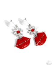 Load image into Gallery viewer, Earrings Let Me Kiss You - Red VDAY V165