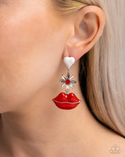 Load image into Gallery viewer, Earrings Let Me Kiss You - Red VDAY V165