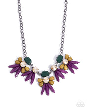 Load image into Gallery viewer, Necklaces Folklore Flair - Purple N192
