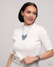 Load image into Gallery viewer, Necklace Fashionable Fringe - Blue SET66