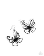 Load image into Gallery viewer, Earrings Rebirthed Radiance - Black Butterfly