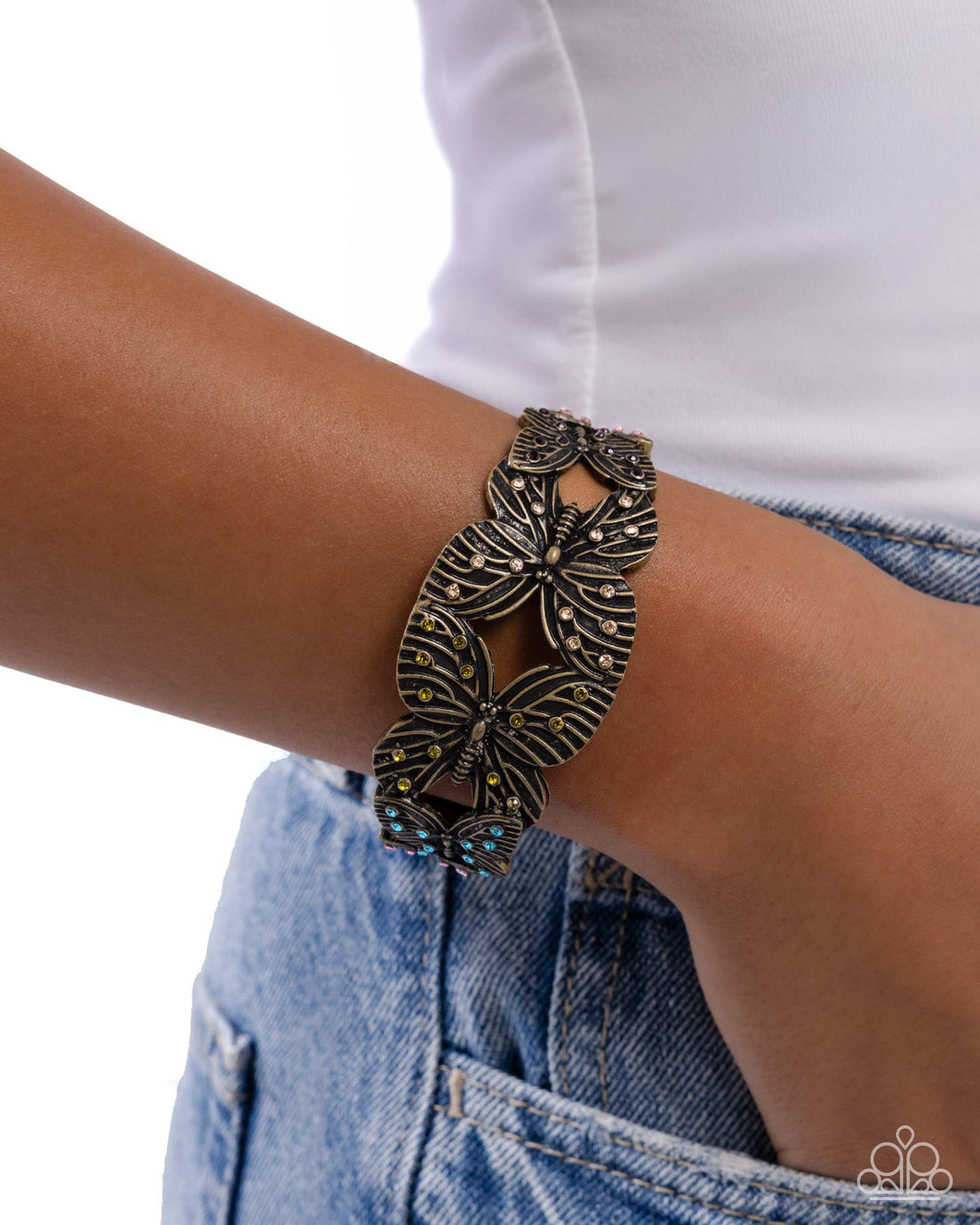 Bracelets Mariposa Makeover - Brass