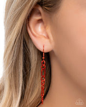 Load image into Gallery viewer, Necklace Metallic Movement - Red N2361